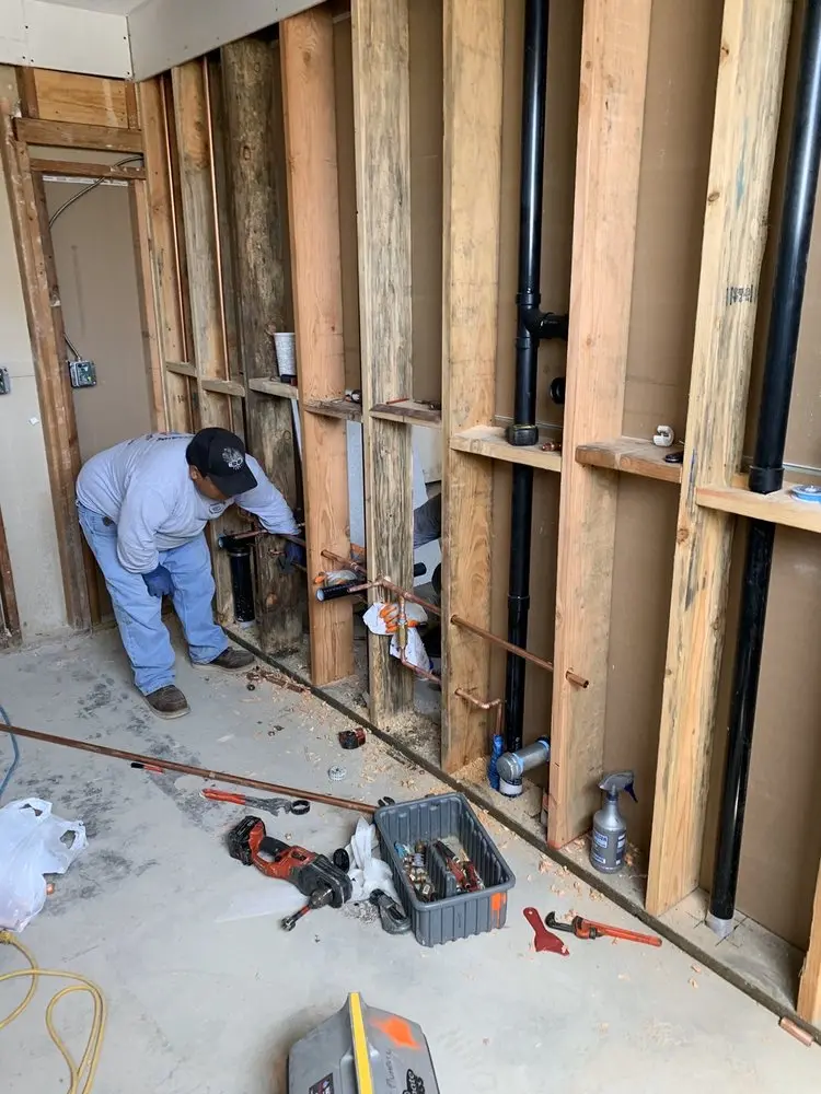 Commercial rough-in plumbing for Gas Line Repair in Barrington Woods